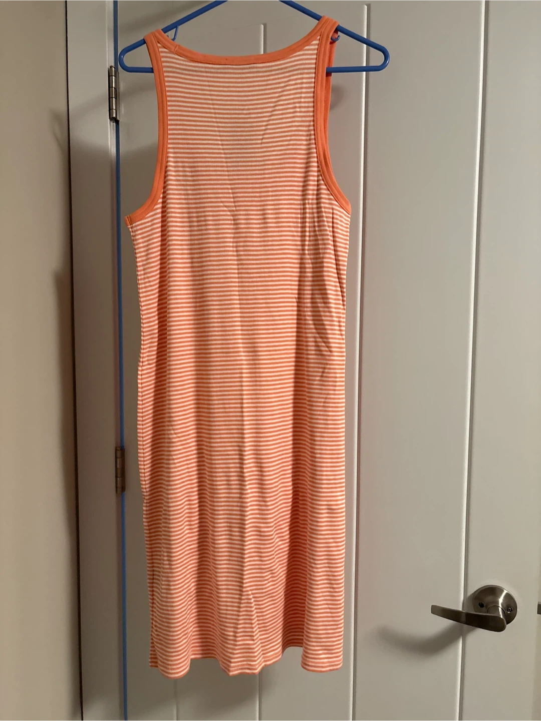 New Ralph Lauren Striped Tank Dress Coral Reef XL - photo 3