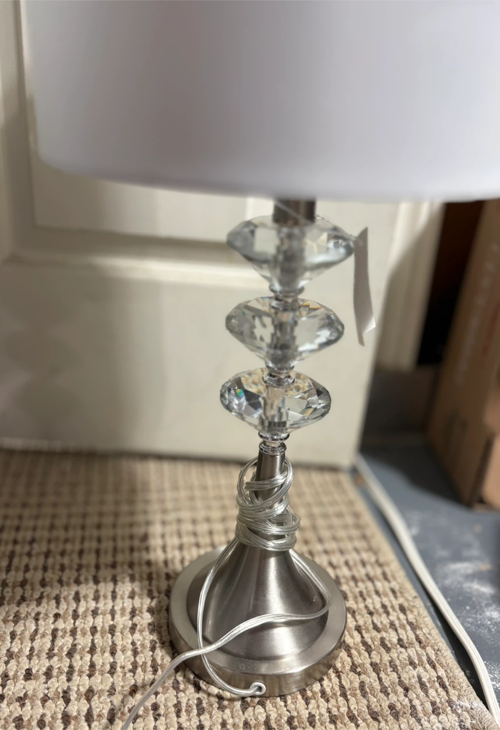 Crystal Accent Table Lamps (Set of 2) - photo 2