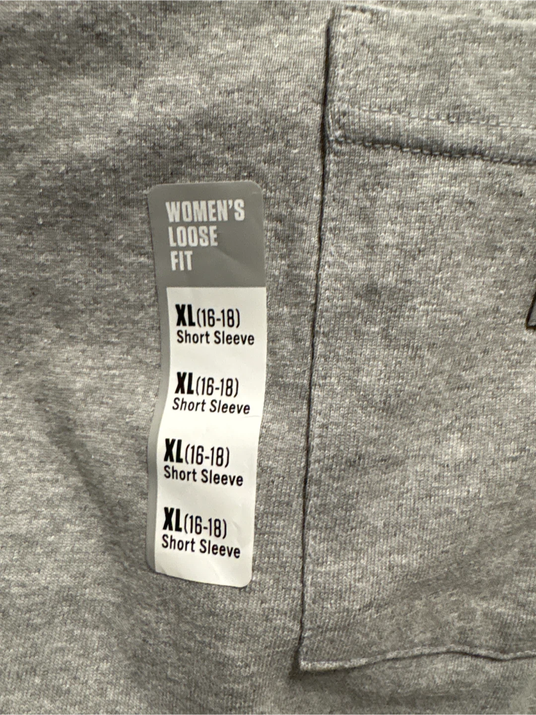 Carhartt Women's Loose  Short-Sleeve Pocket T-Shirt XL Grey - photo 4