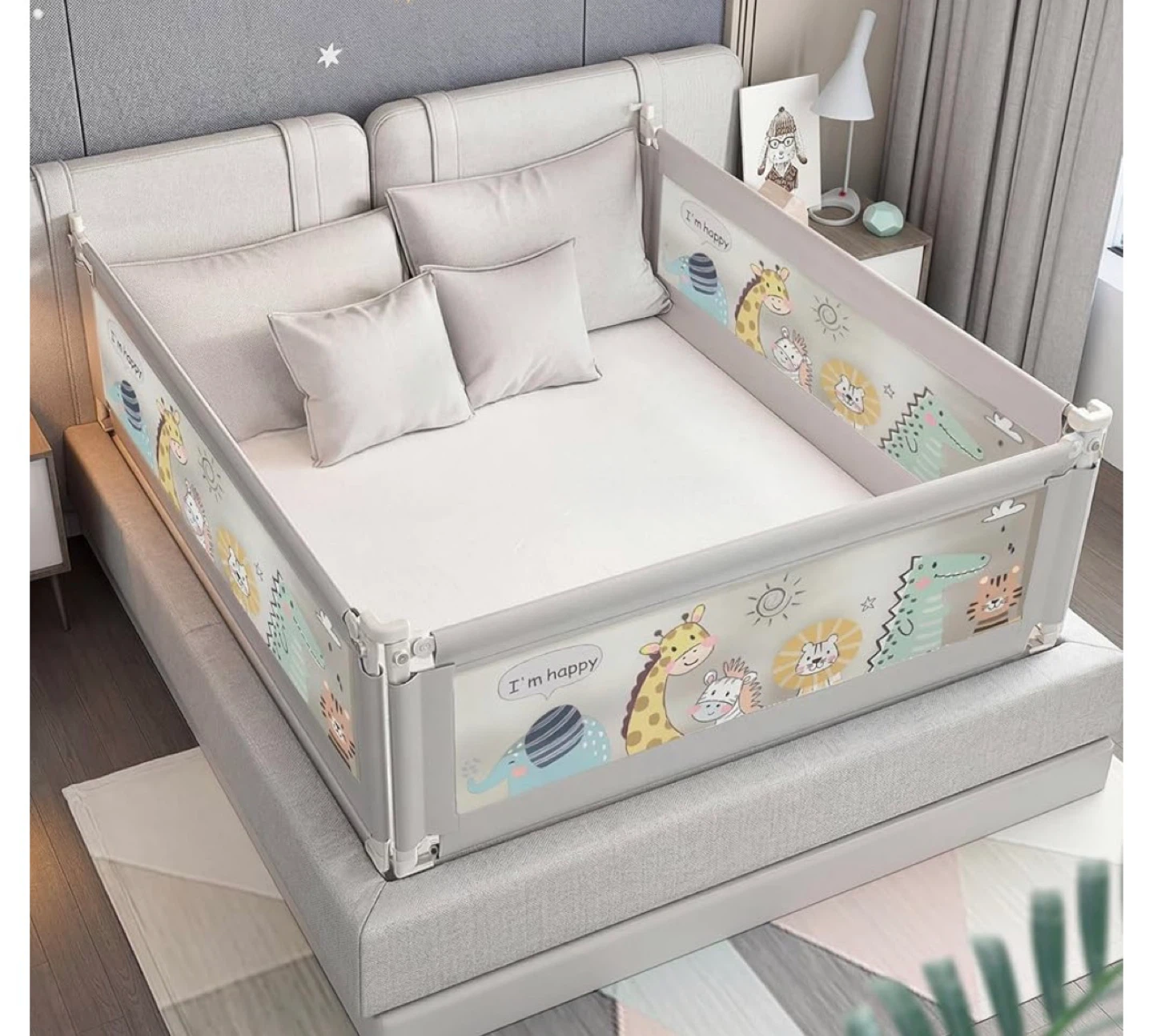 3 Pack king size Baby Bed Rails