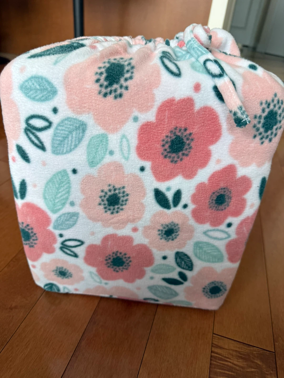 Floral Fleece twin  bed sheet set - photo 2