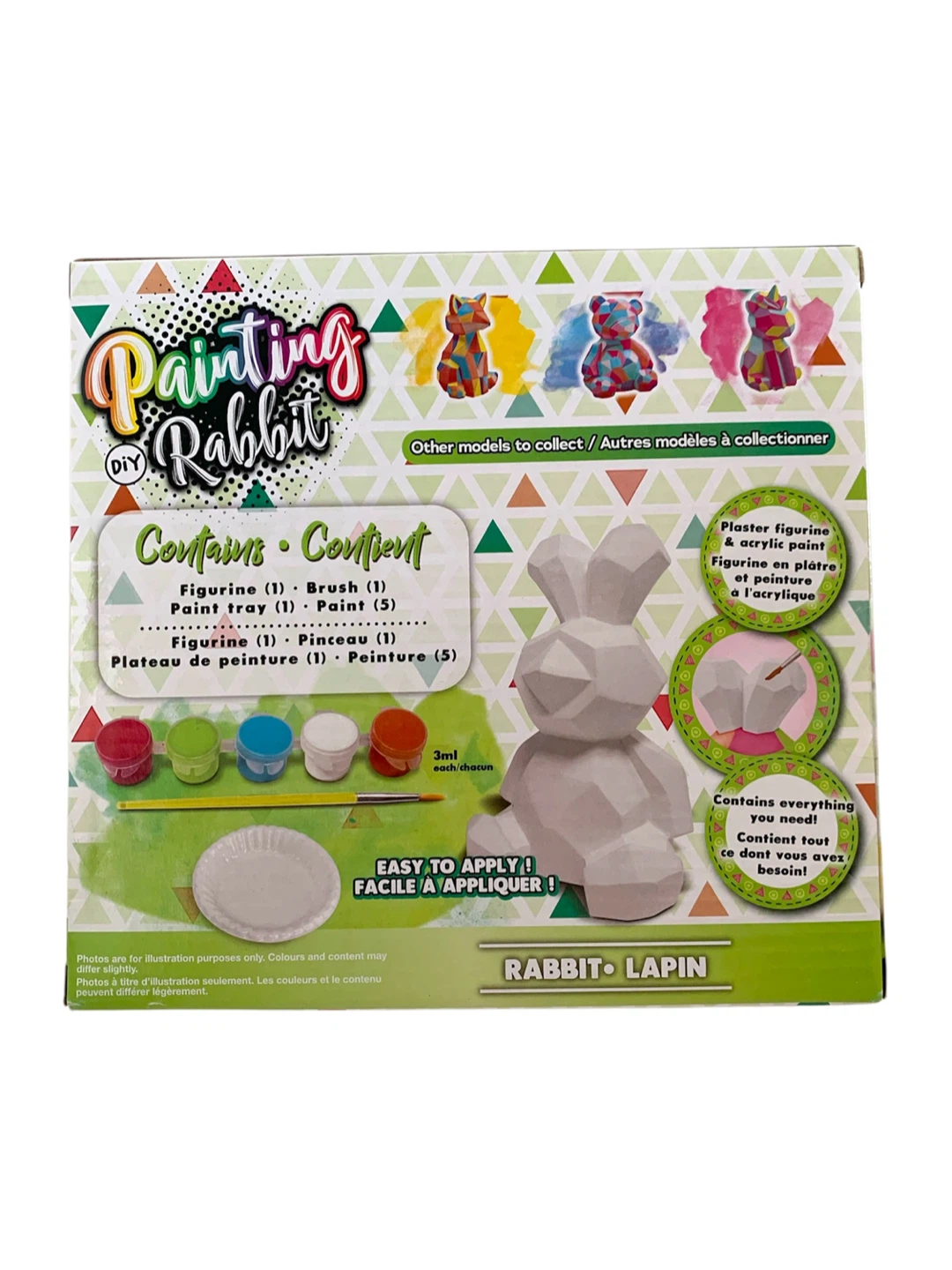 ❗️SALE! BRAND NEW Easter ”Paint-Your-Own” Rabbit Kit - photo 2
