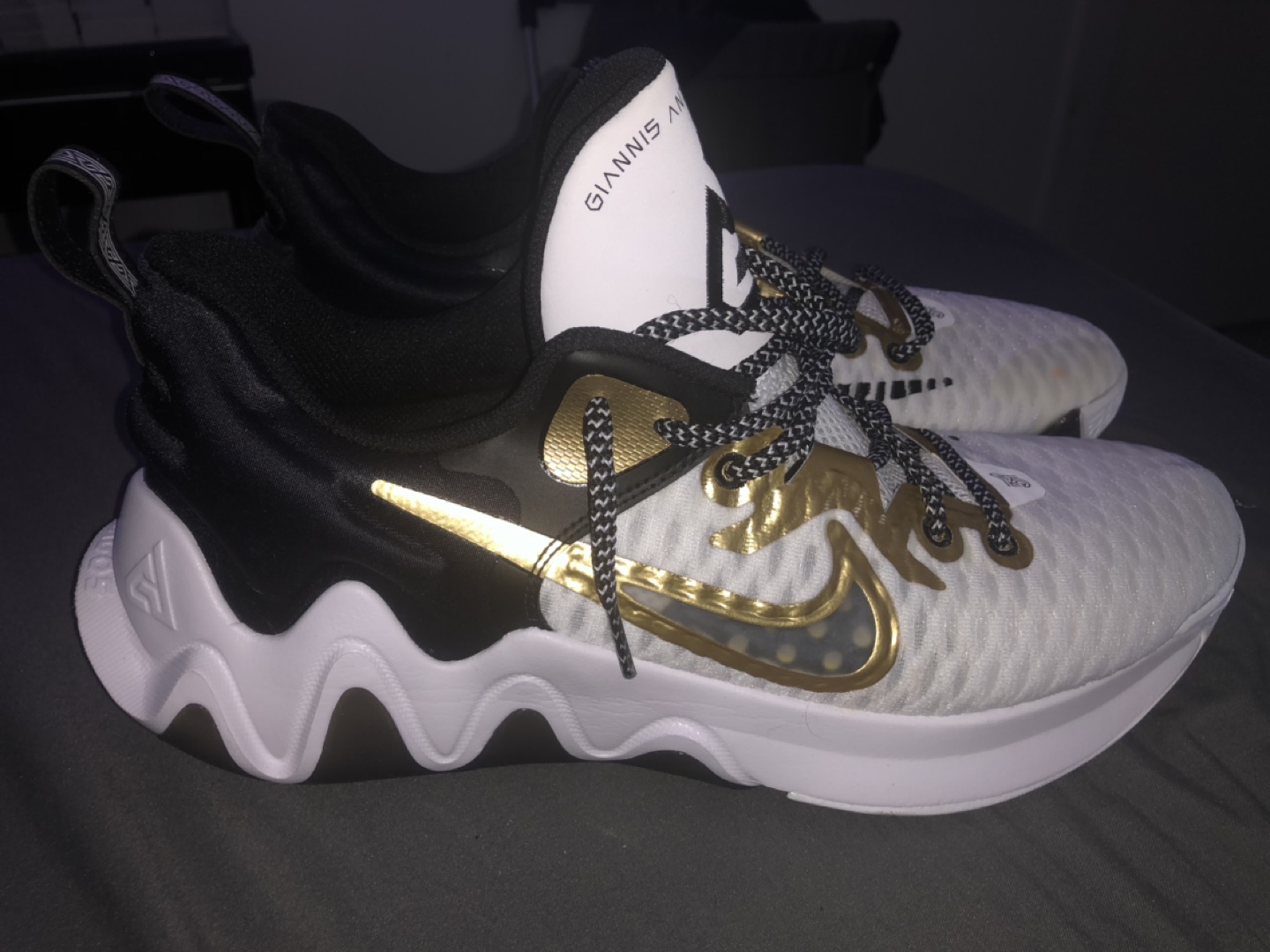 Size 13 Giannis Antetokounmpo Immortality Championship Shoes🌱