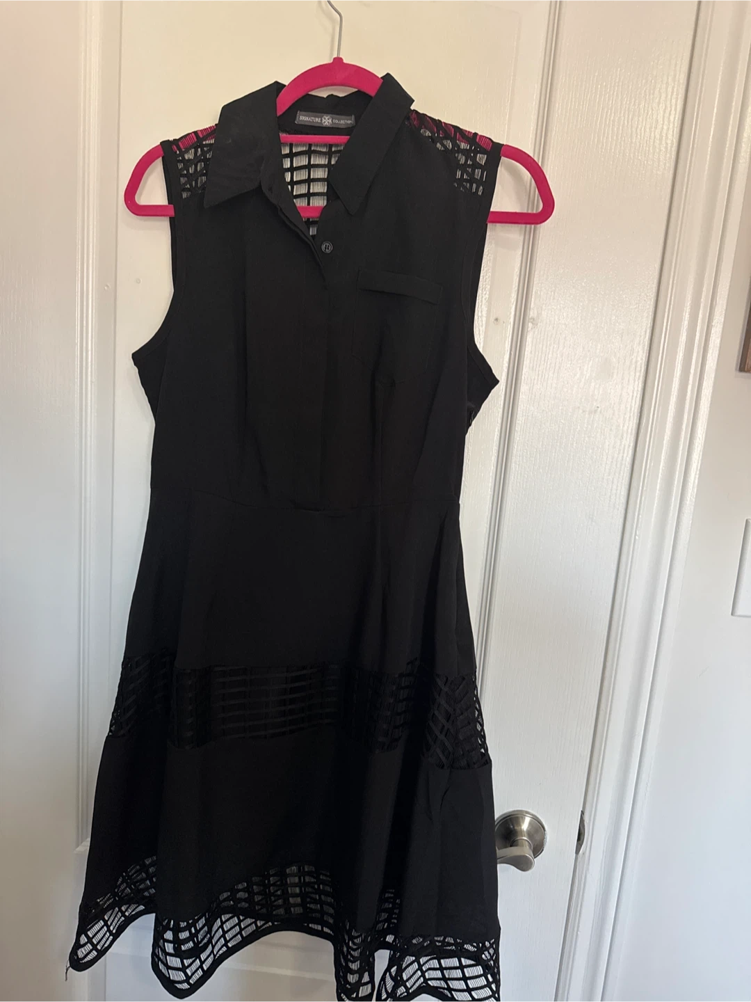 Black Sleeveless Dress S/P (6-8)