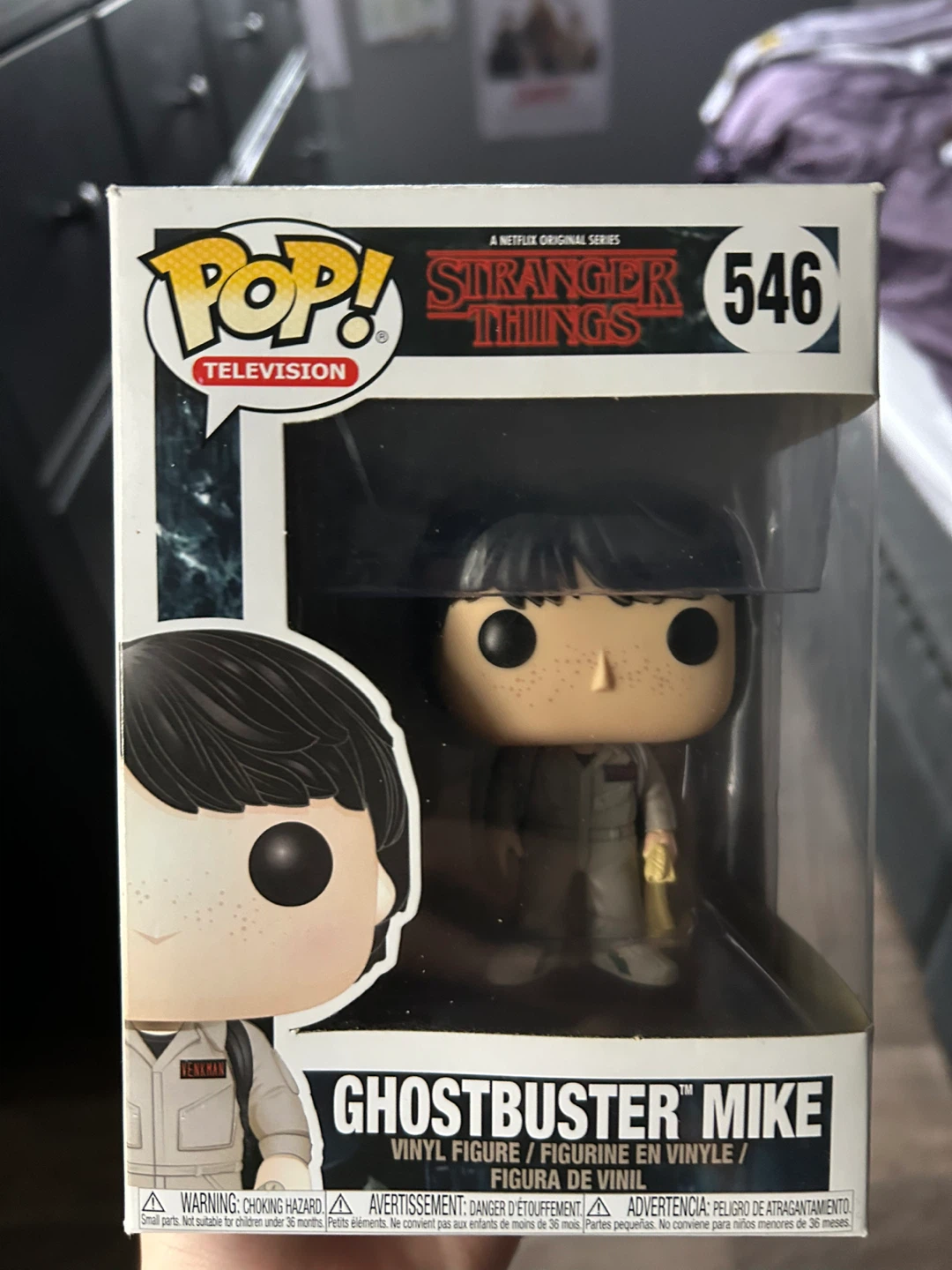 Funko Pop! Stranger Things Ghostbuster Mike #546 Vinyl Figure