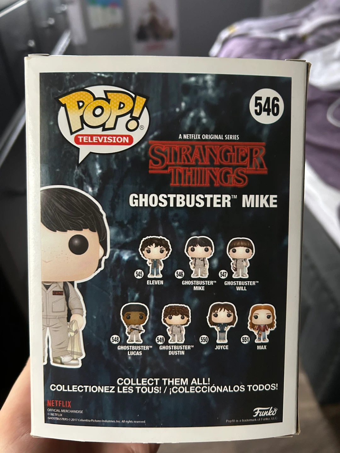 Funko Pop! Stranger Things Ghostbuster Mike #546 Vinyl Figure - photo 2