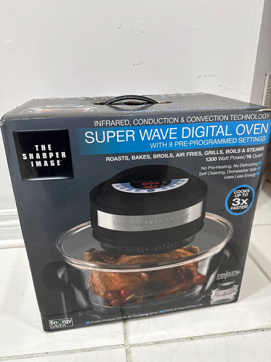 The Sharper Image Super Wave Digital Oven