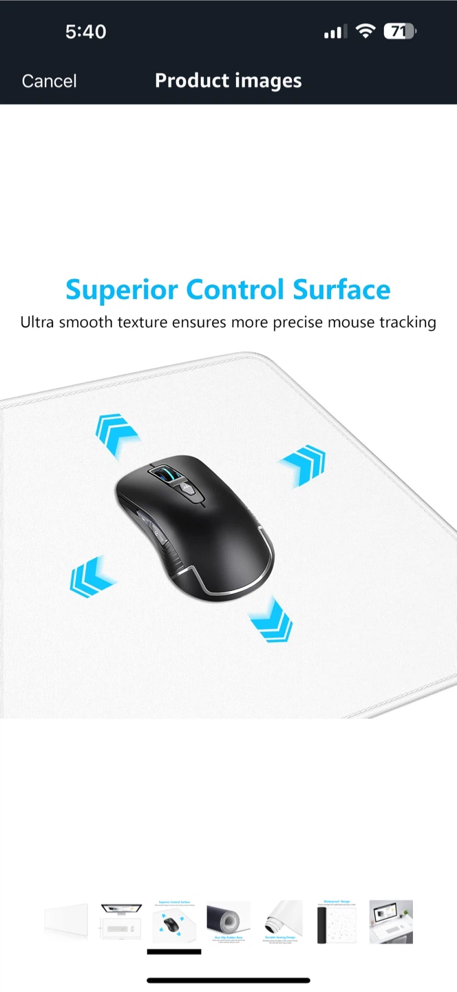 New* Large Gaming Mouse Pad - photo 2