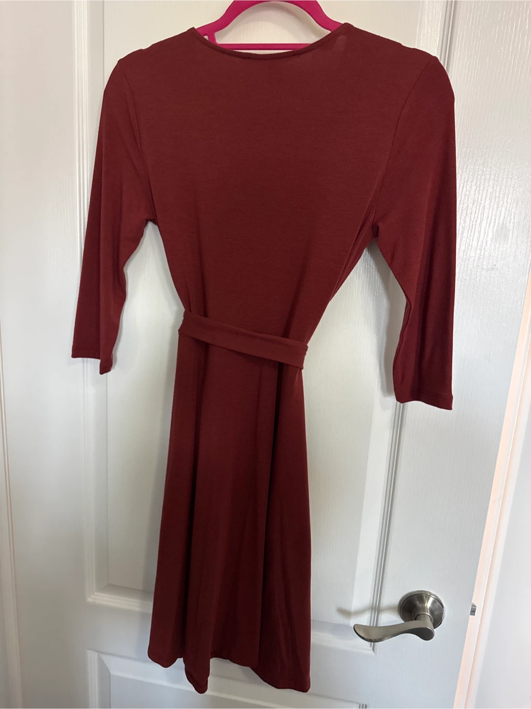 Forever 21 Contemporary Wrap Dress - Medium - Red - photo 2