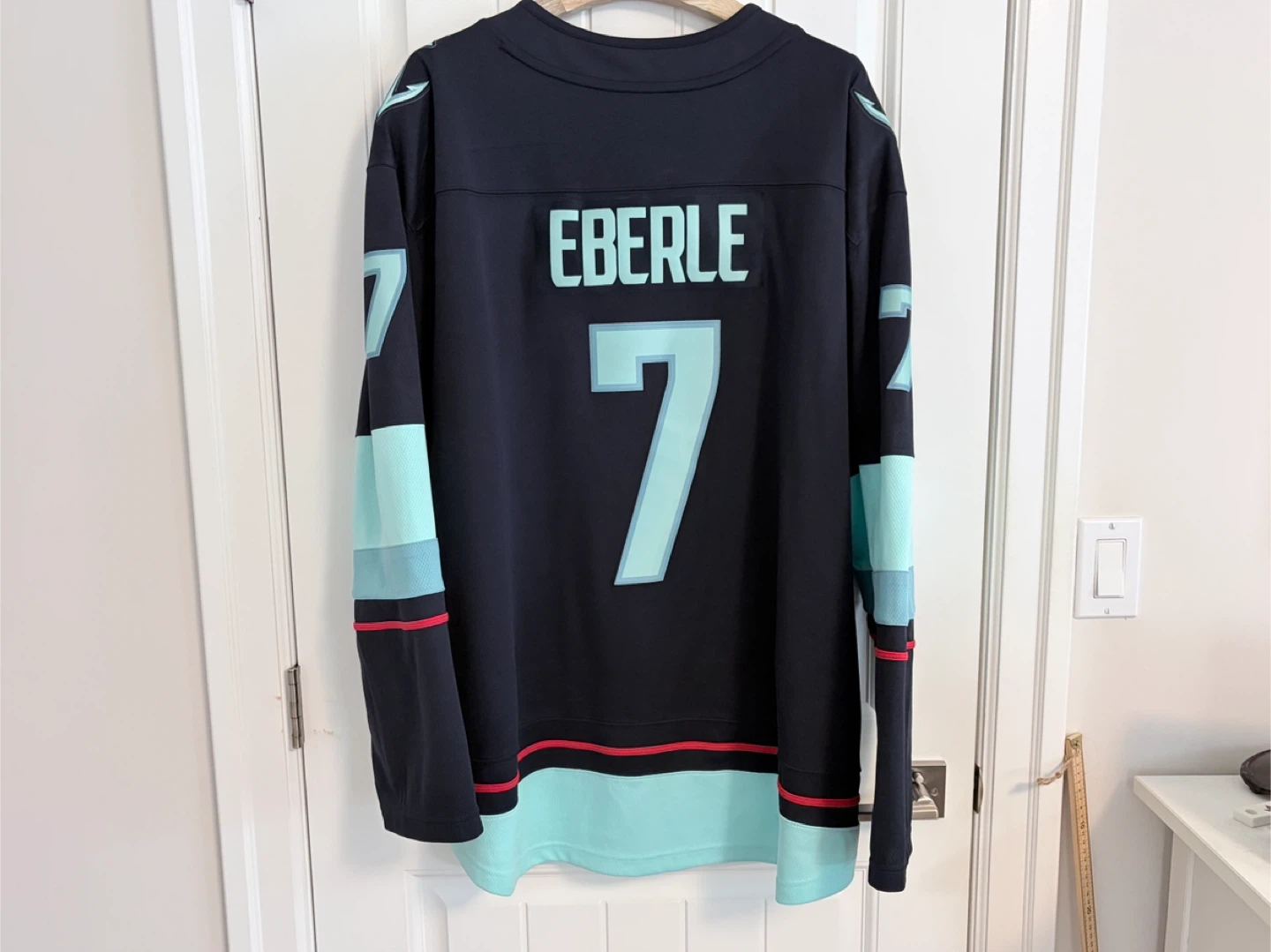 Authentic Fanatics Seattle Kraken Jordan Eberle Jersey Size 3XL - photo 4