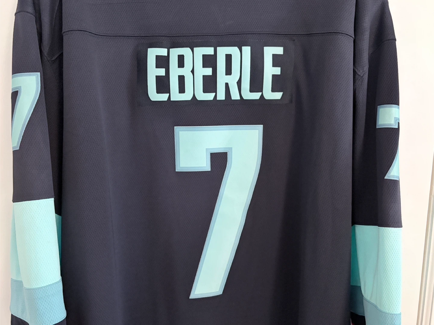 Authentic Fanatics Seattle Kraken Jordan Eberle Jersey Size 3XL - photo 5