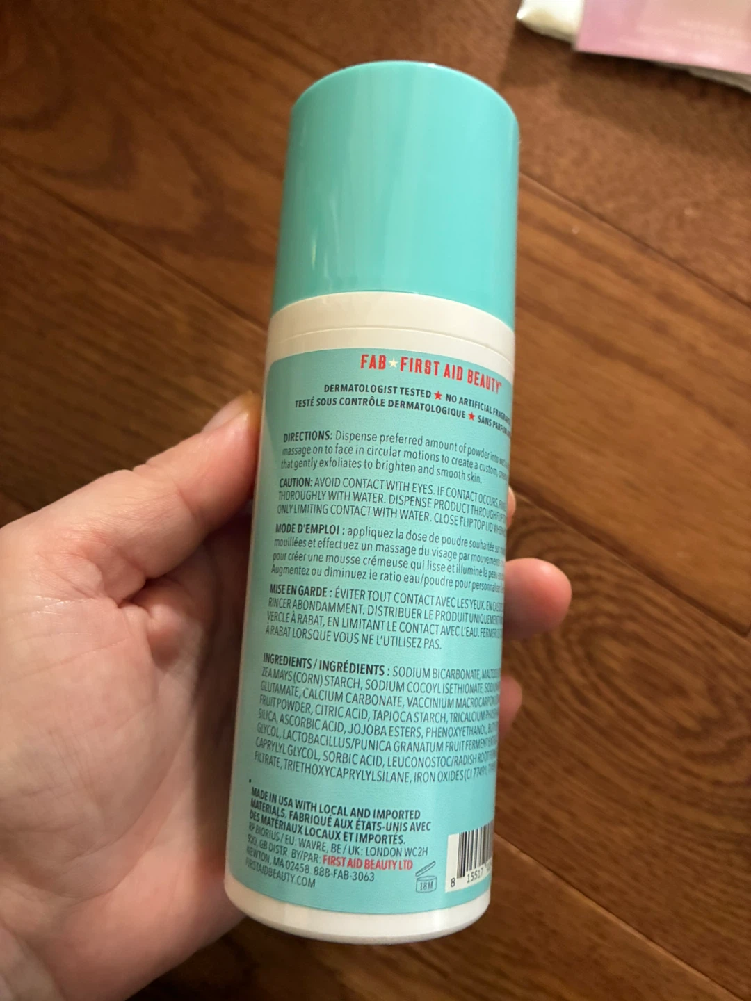 FAB Brightening Micro Powder Exfoliant with Vitamin C - photo 2