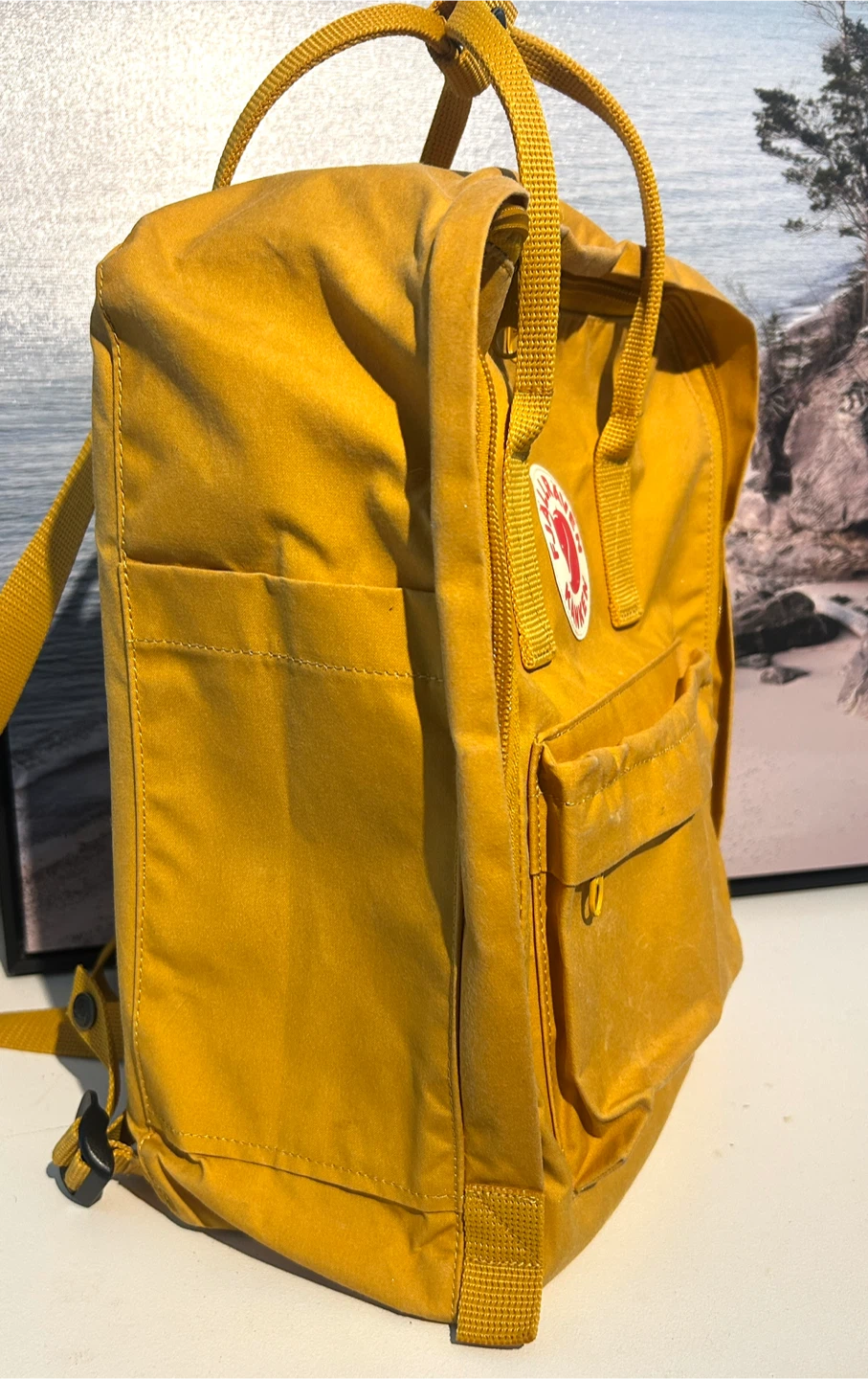 Fjällräven Kånken Backpack - Warm Yellow - photo 3