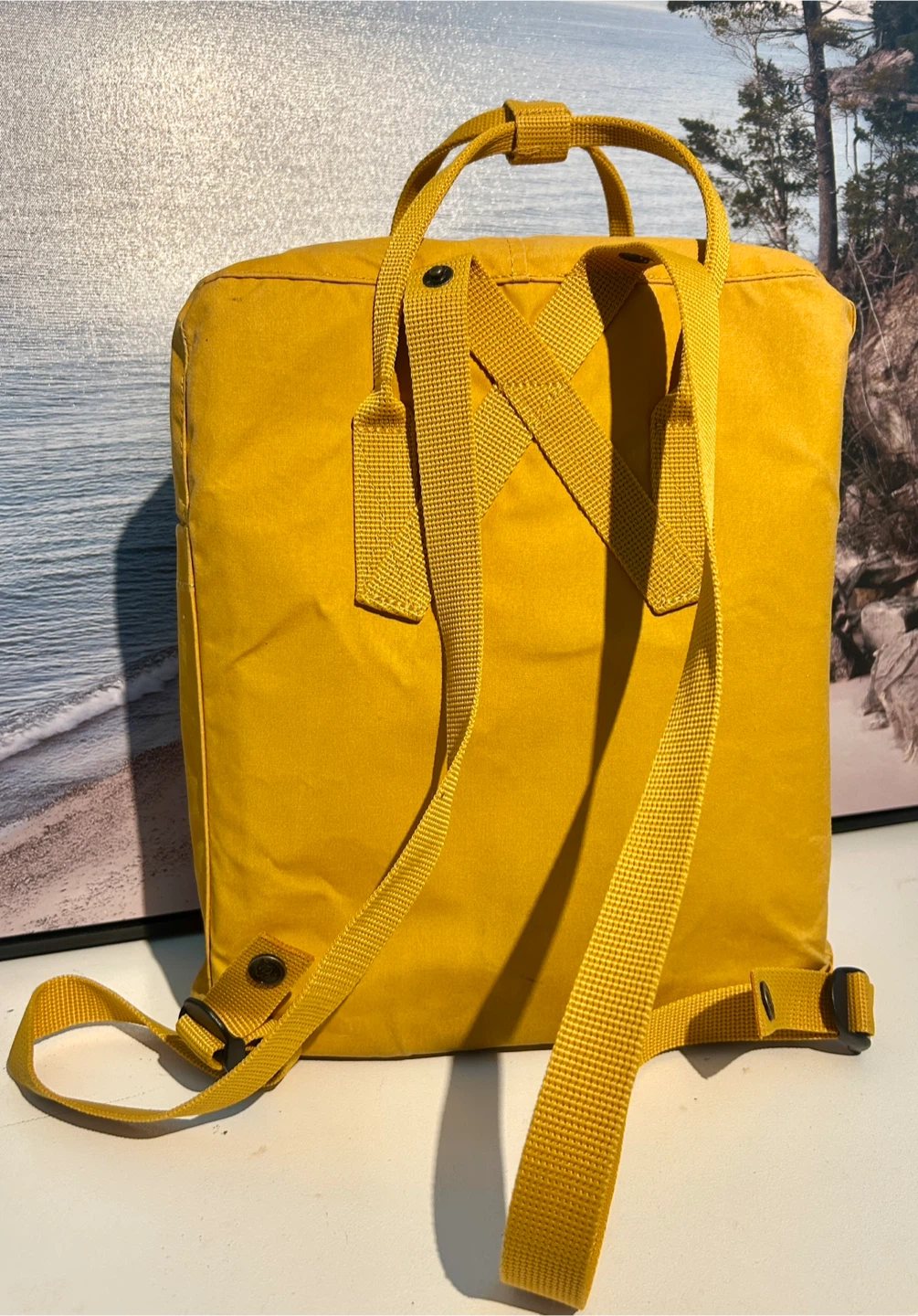 Fjällräven Kånken Backpack - Warm Yellow - photo 2