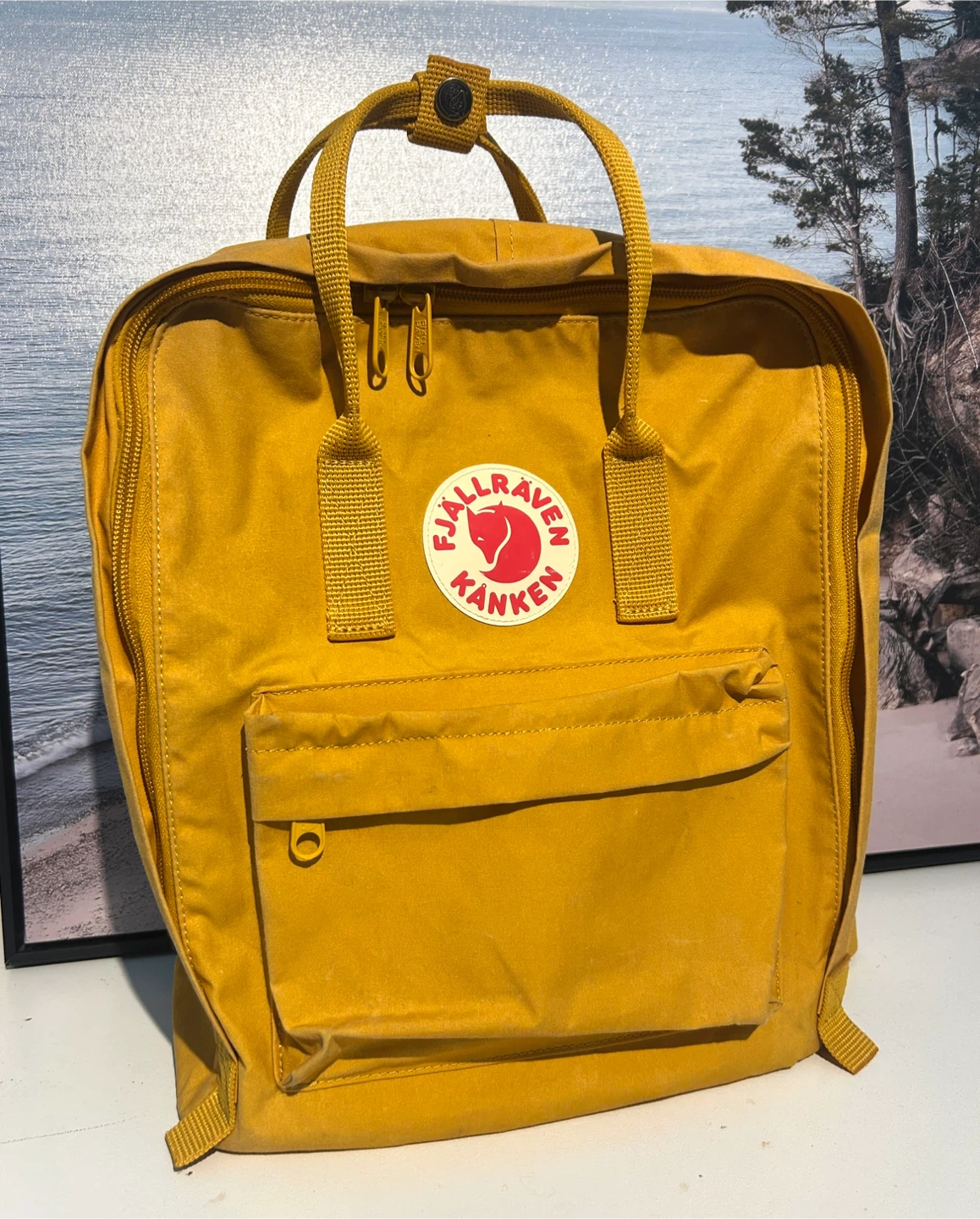 Fjällräven Kånken Backpack - Warm Yellow