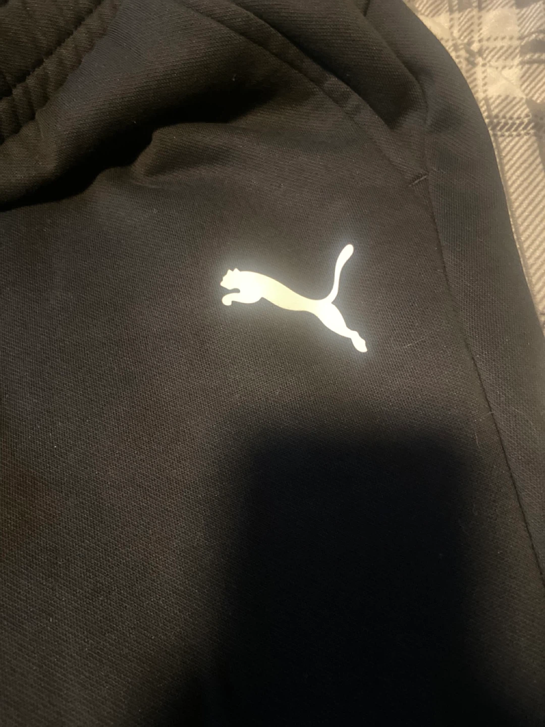 Mens Black Puma Sweatpants Size Small - photo 3