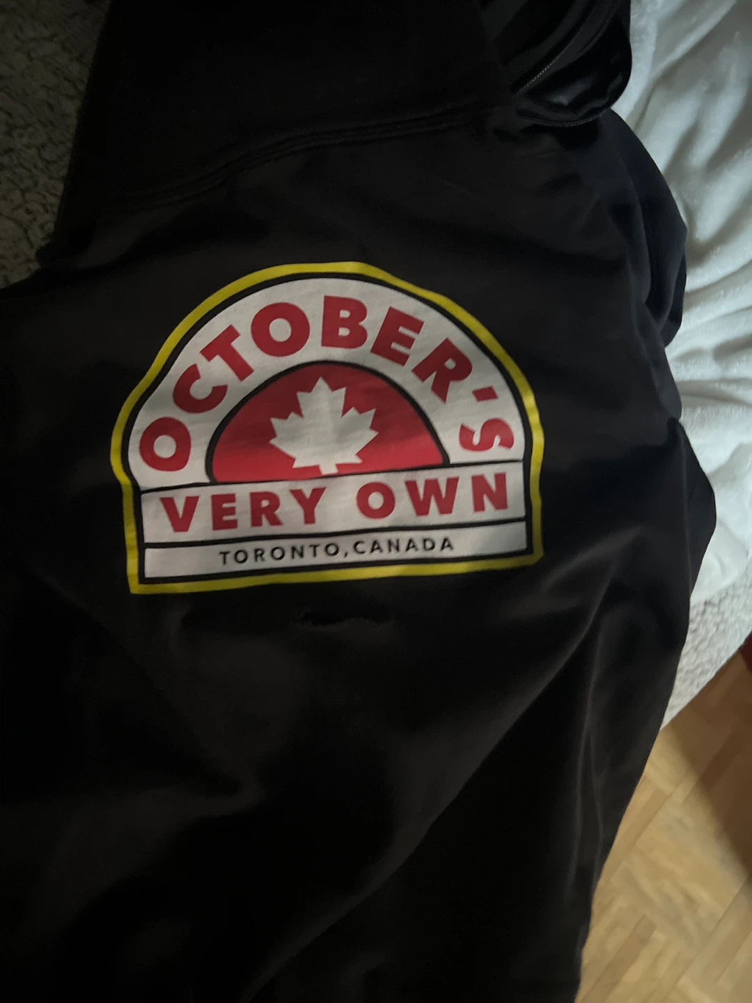 October's Very Own OVO Black Hoodie - Medium