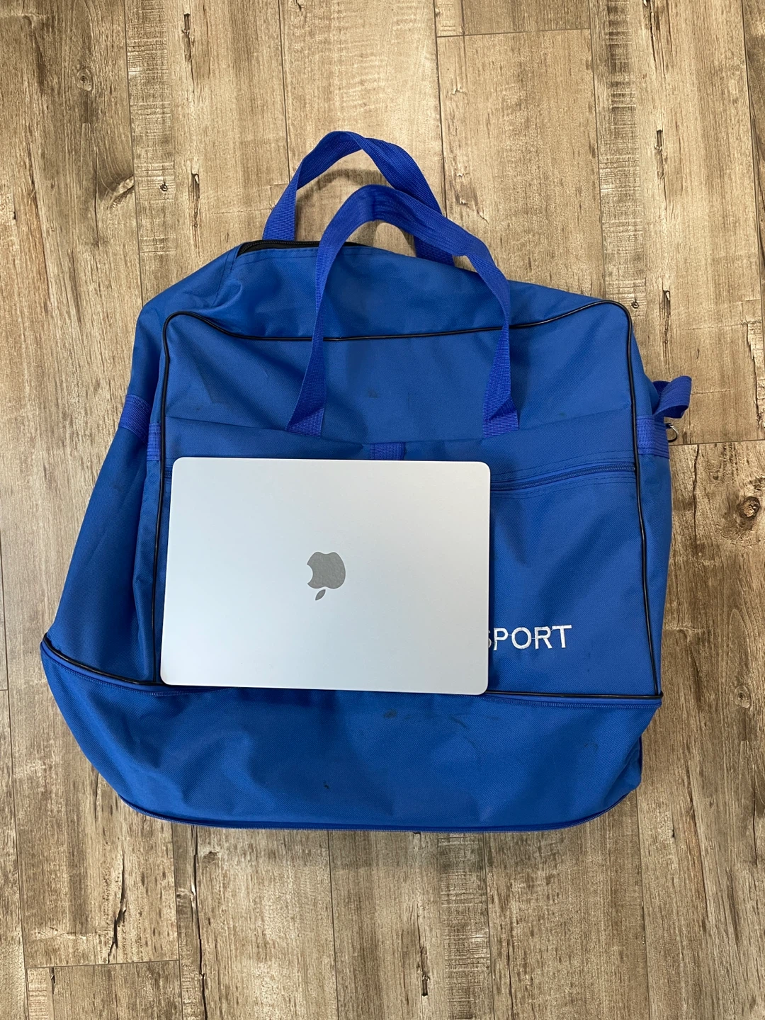 28" Zippers Expandable Blue Luggage Bag - photo 3