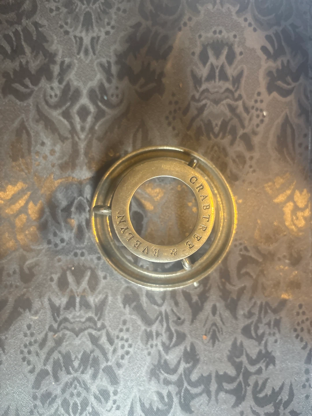 Crabtree & Evelyn Ornate Metal Candlestick Holder - photo 2