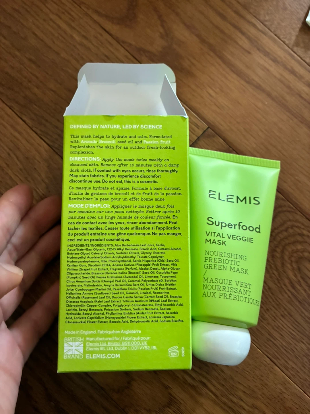 Elemis Superfood Vital Veggie Green Mask - 2.5 US fl.oz. - photo 3