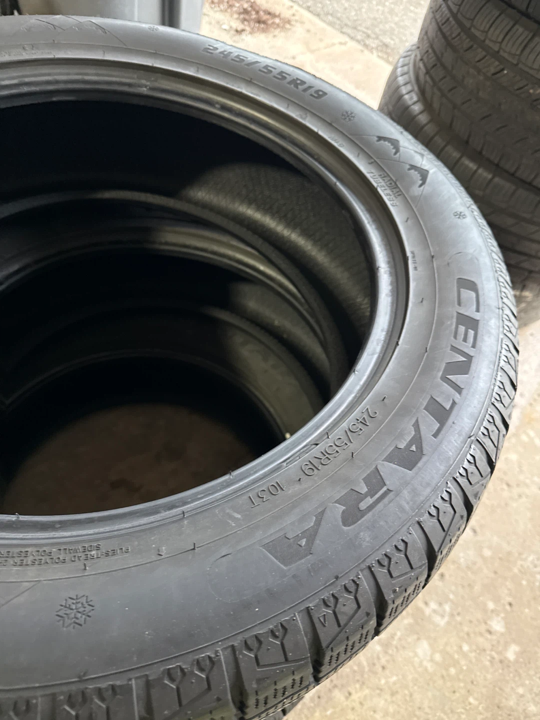 MOVING SALE - 3 Centara Winter Tires - 245/55R19 - photo 3