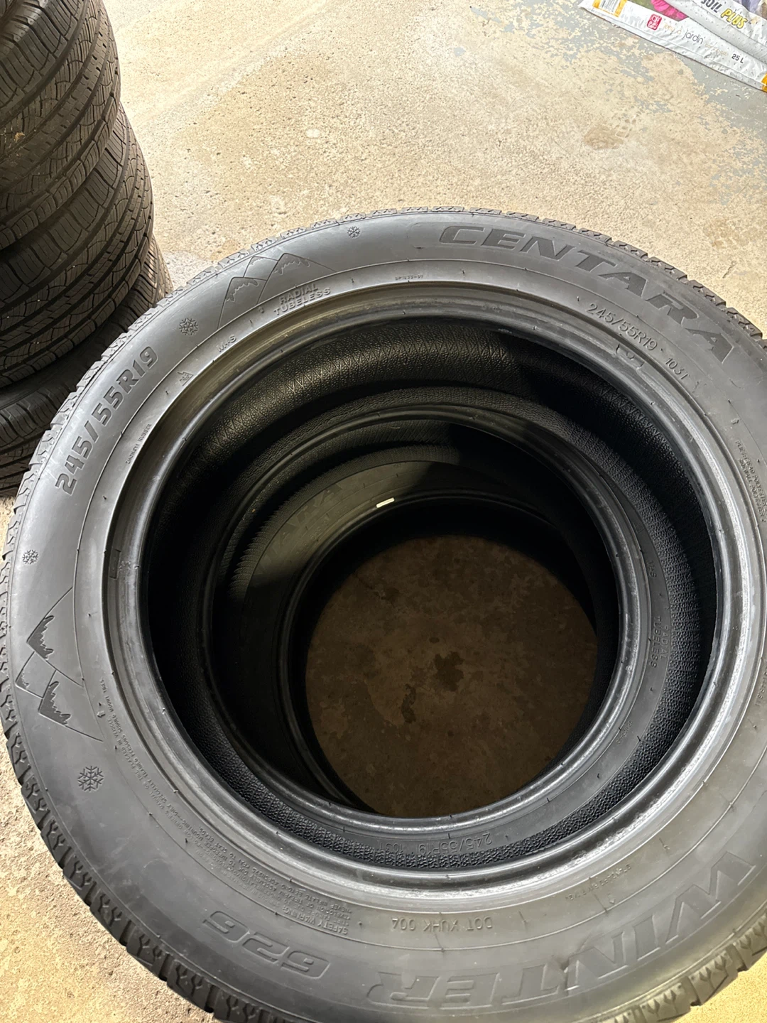 MOVING SALE - 3 Centara Winter Tires - 245/55R19 - photo 2