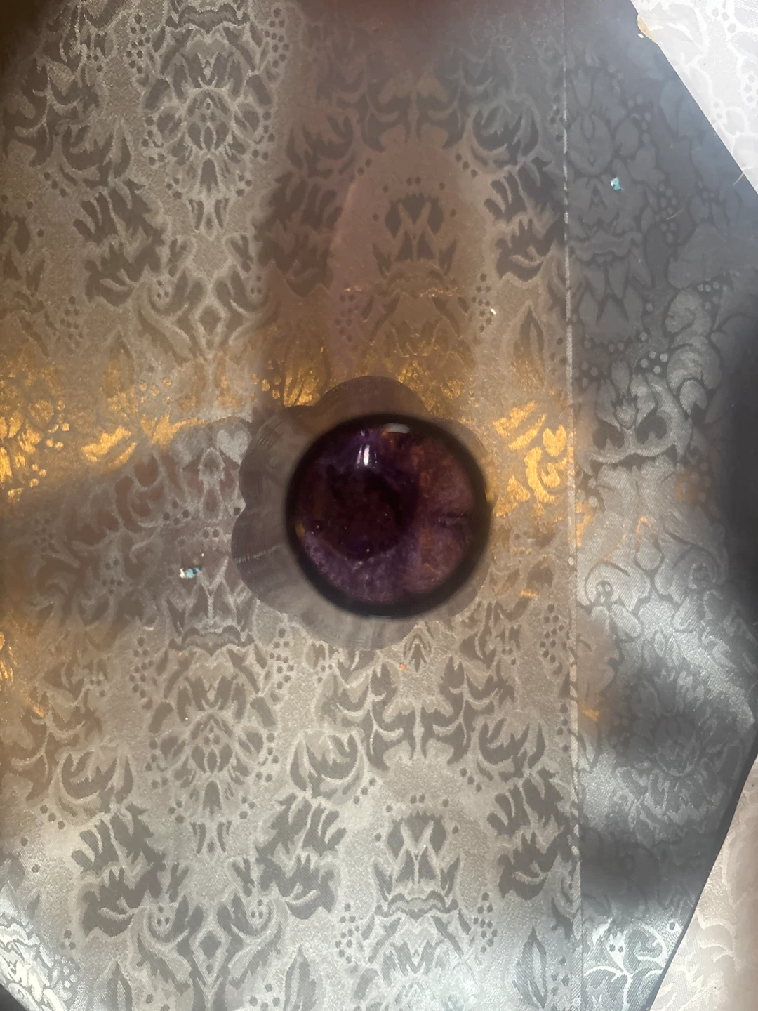 Purple Glass Vase - photo 2