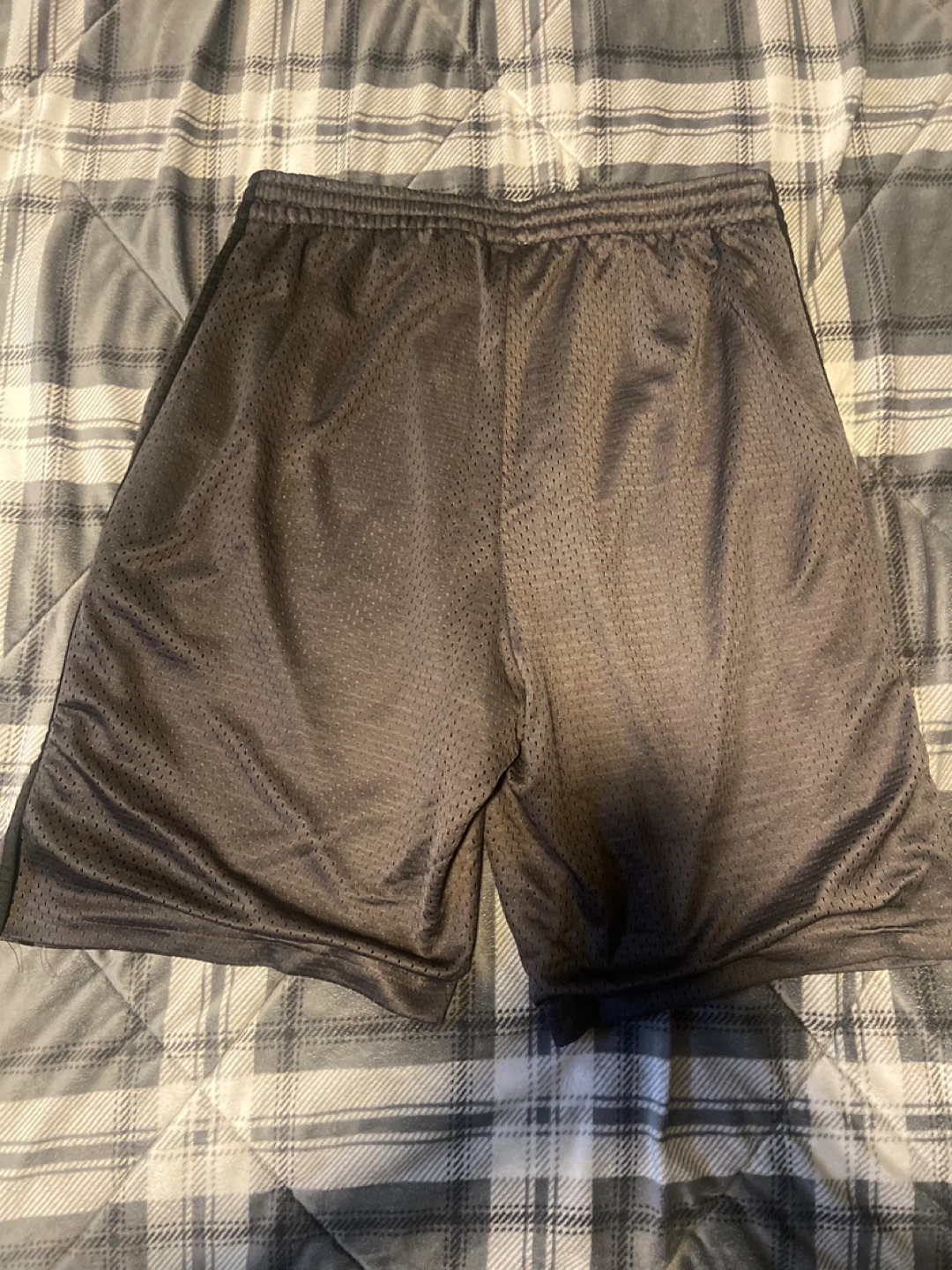 Mens Grey Athletic Shorts Size Medium - photo 3