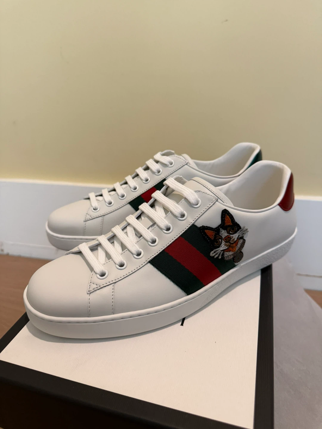 NWT Gucci Ace Sneaker Men’s