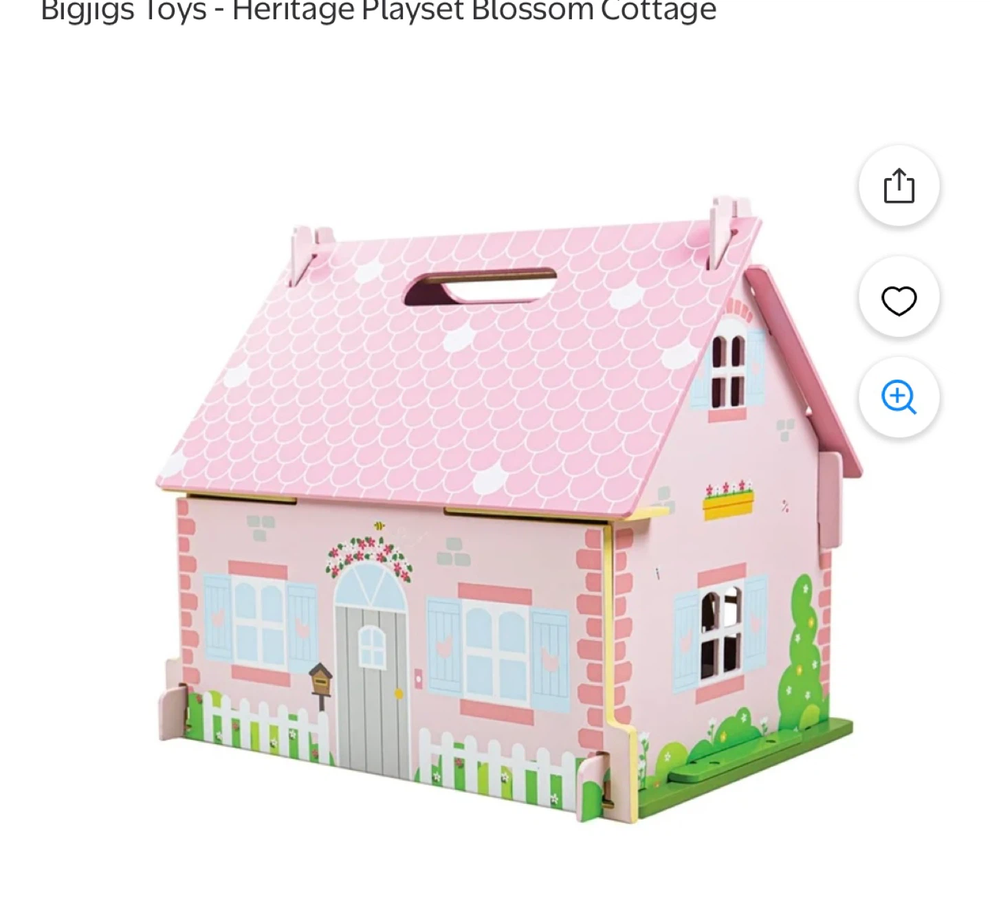 Bigjigs Toys Heritage Playset Blossom Cottage - photo 3