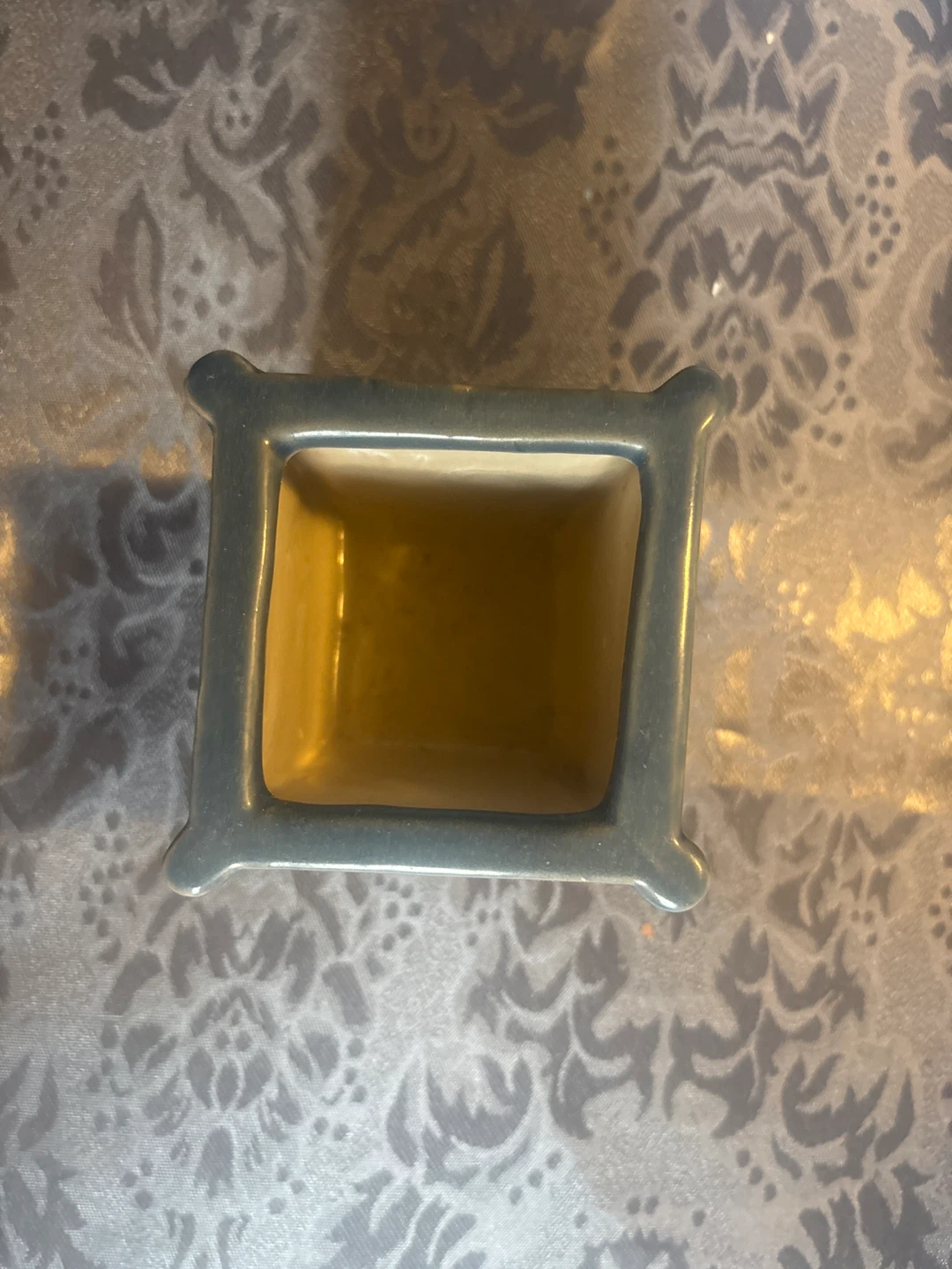 Small Ceramic Square Vase - photo 2