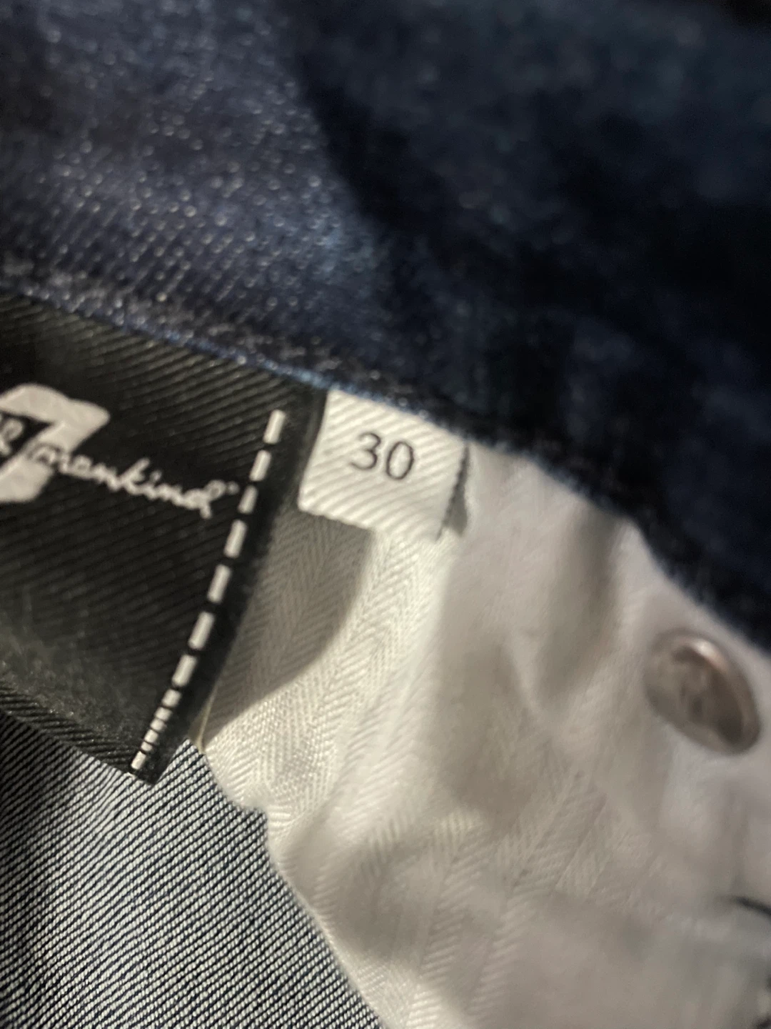 7 For All Mankind Flared Jeans Size 30 - photo 4