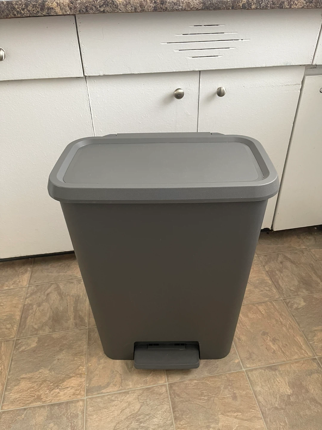 IKEA KNOCKLA 50L Grey Pedal Bin