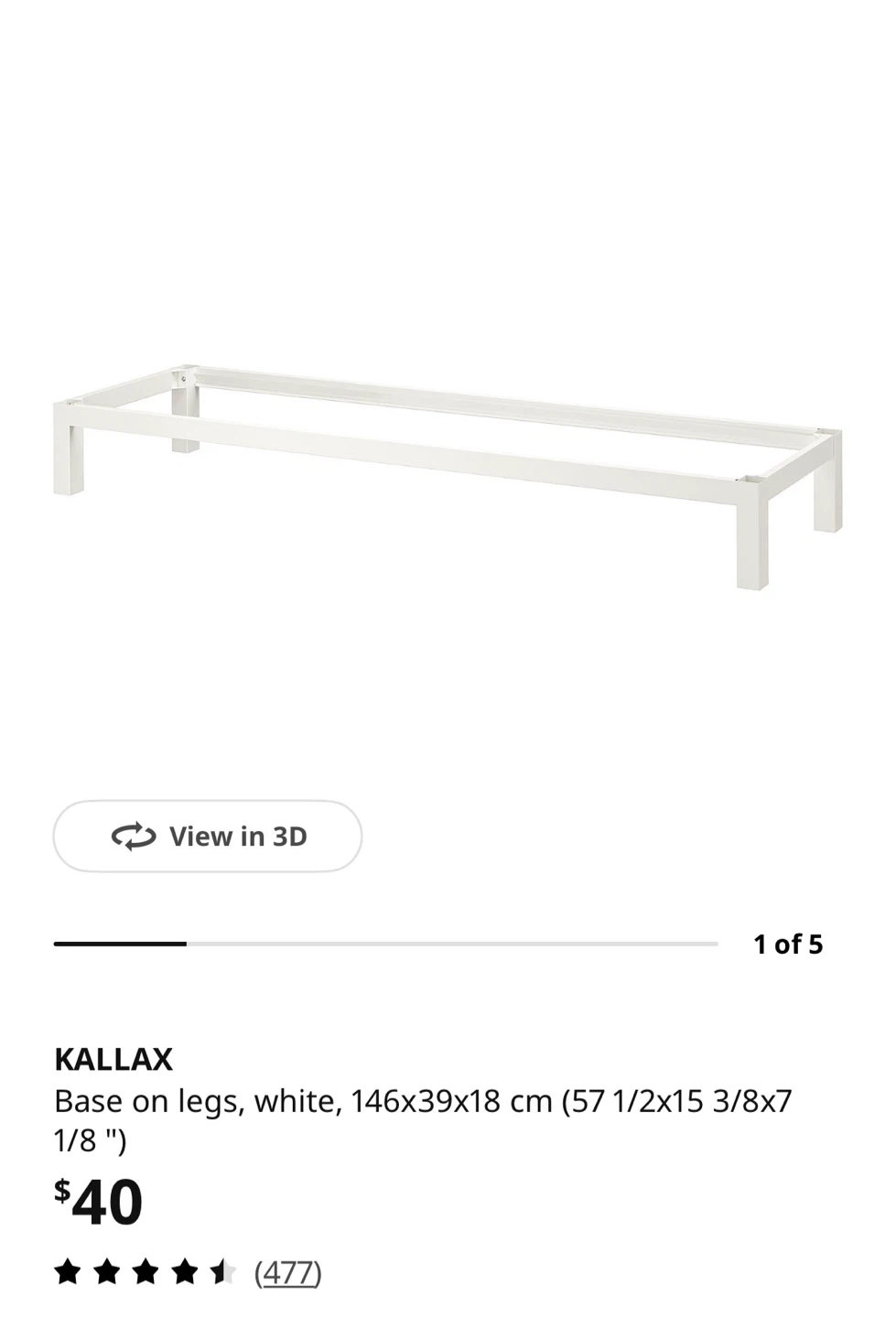 IKEA KALLAX TV Storage Combination (White Stained Oak Effect) - photo 4