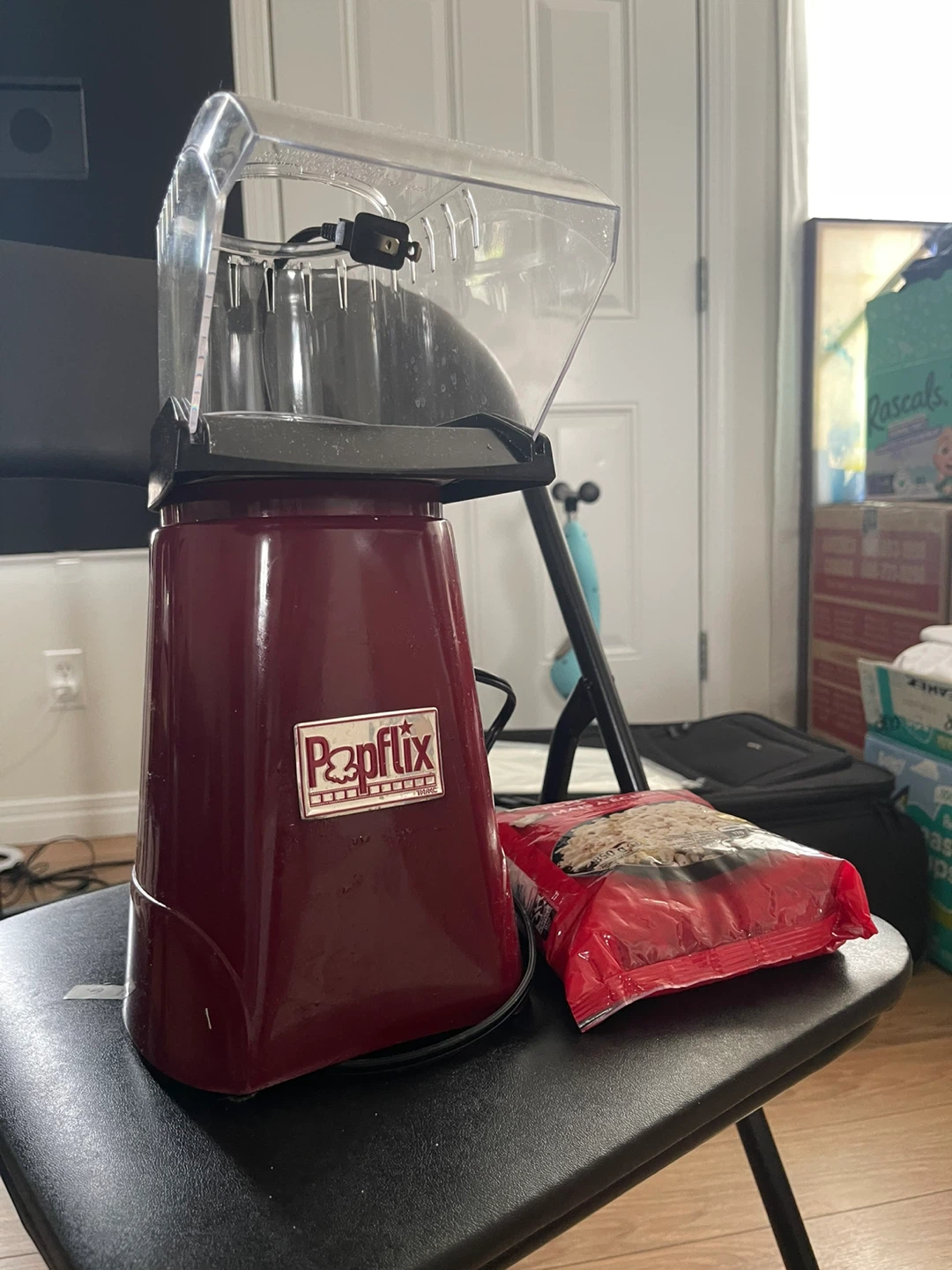 Popflix Red Home Popcorn Maker