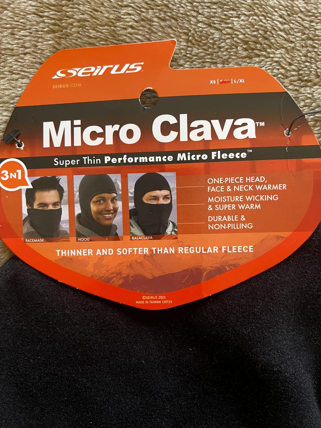 Seirus Micro Clava Balaclava Face Mask - Black SM/MD - photo 4