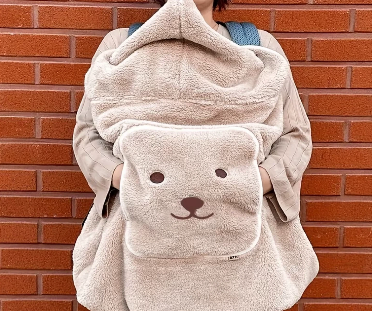 Fleece Baby Bunting Bag with Hood - photo 5