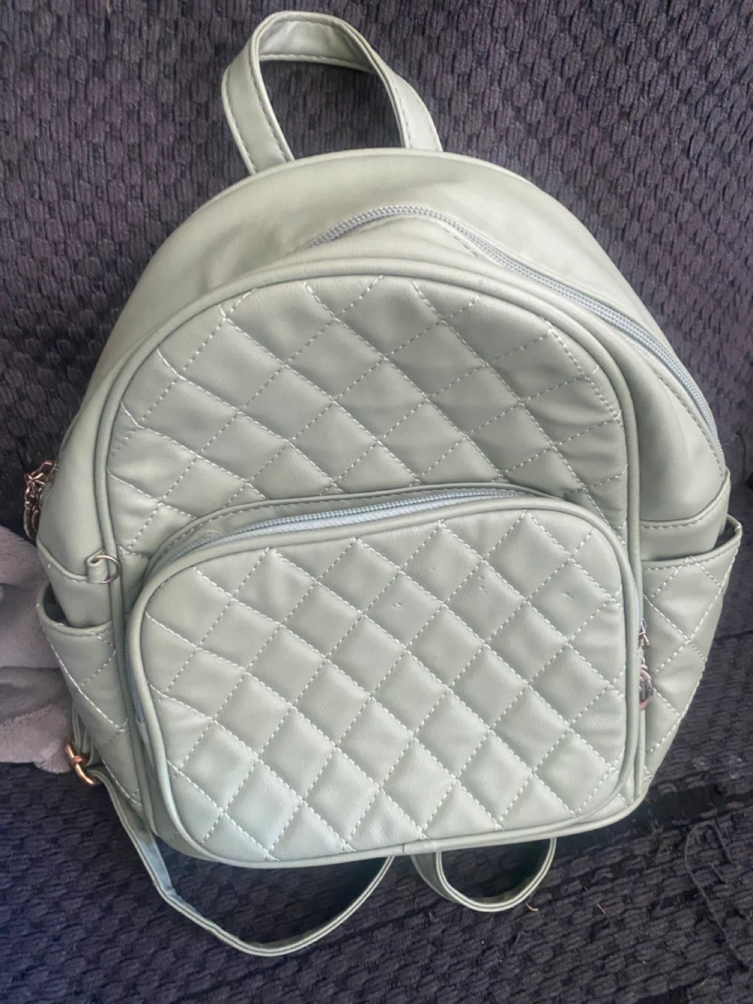 Quilted Backpack Purse - photo 4
