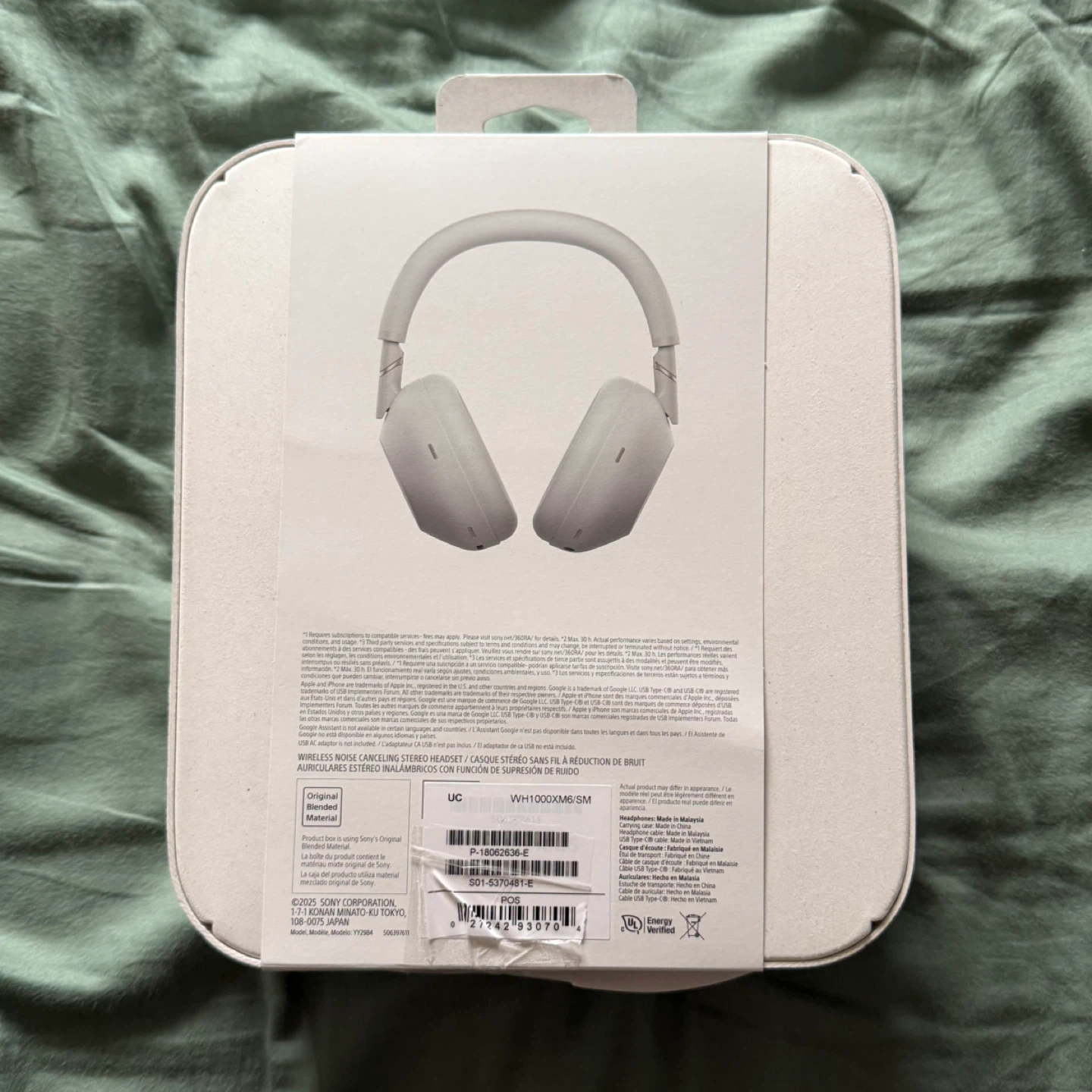 Sony WH-1000XM6 Wireless Noise Cancelling Headphones - photo 2