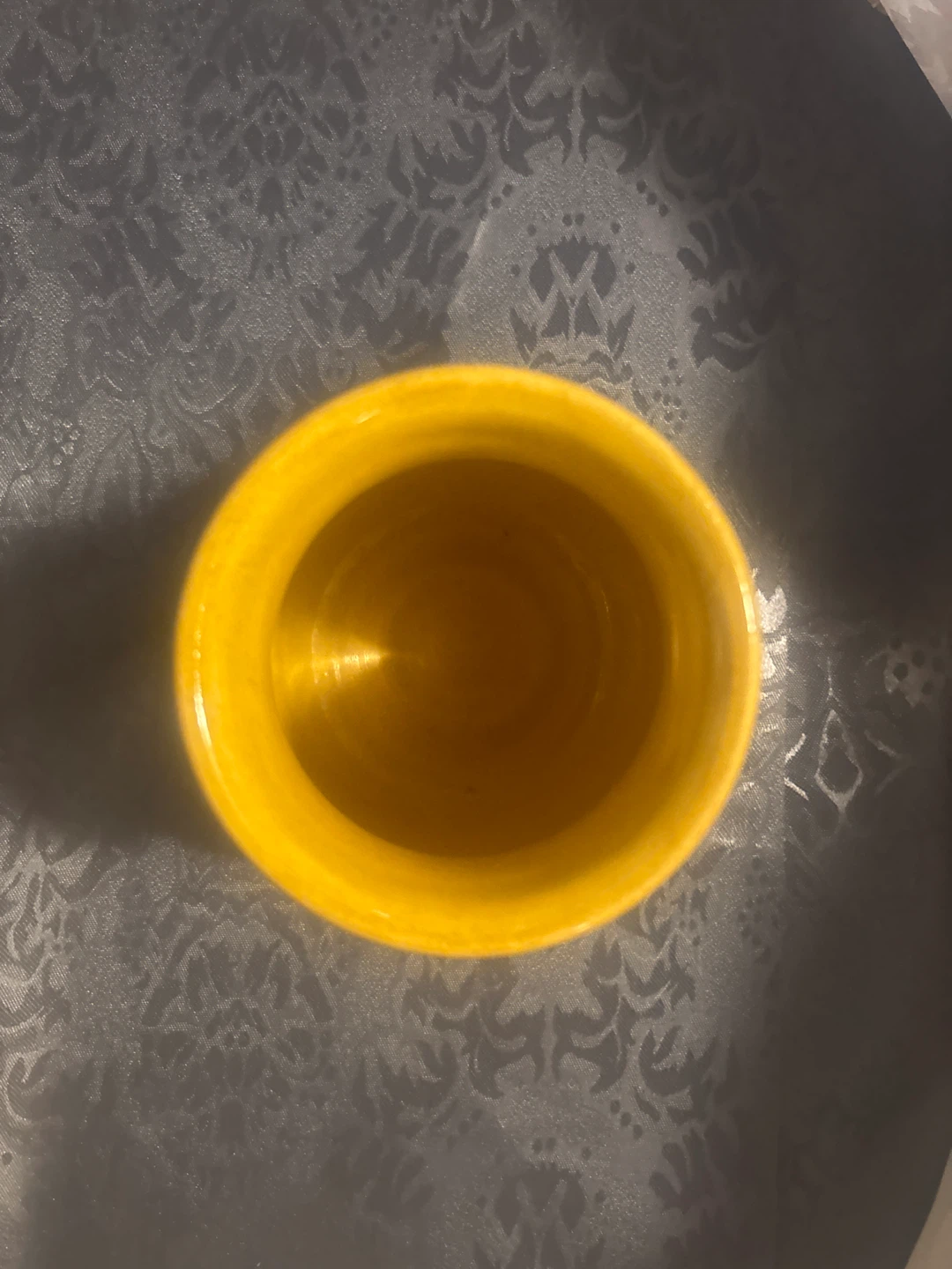 Yellow Ceramic Pot - photo 2