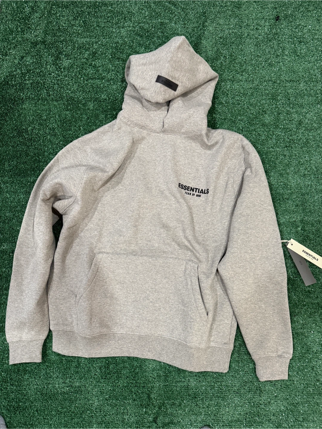 ESSENTIALS Fear of God Gray Hoodie