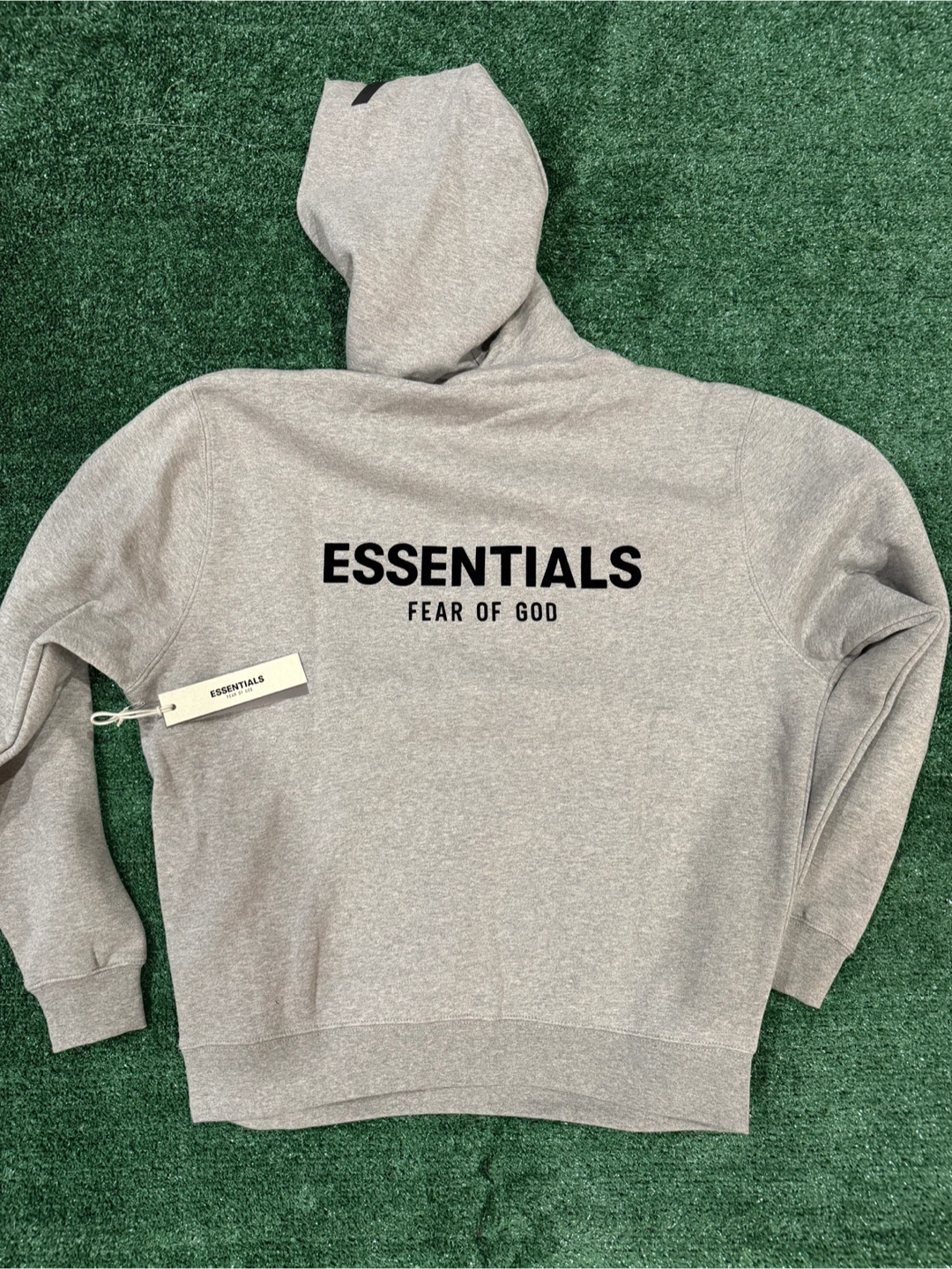 ESSENTIALS Fear of God Gray Hoodie - photo 2