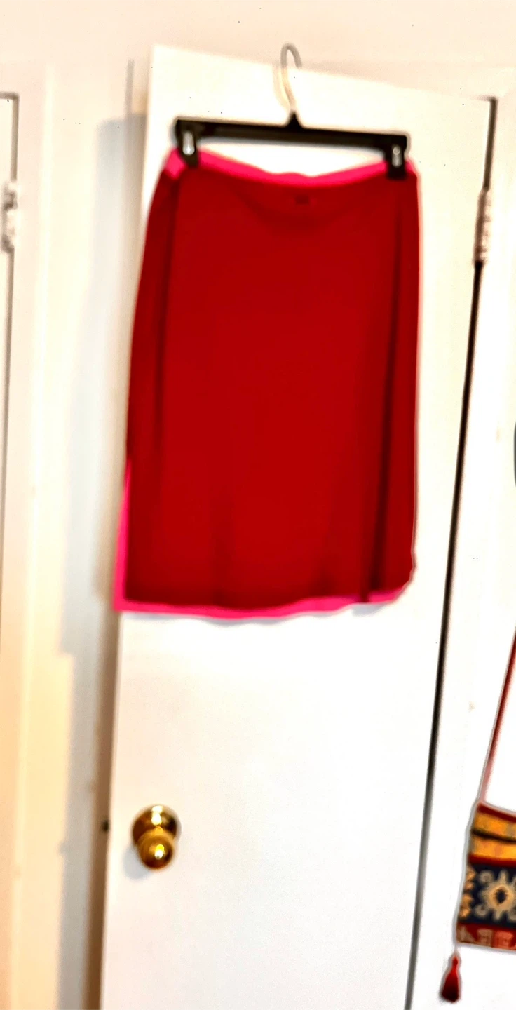 Guess Jeans Red & Pink Sport Skirt Size M - photo 5
