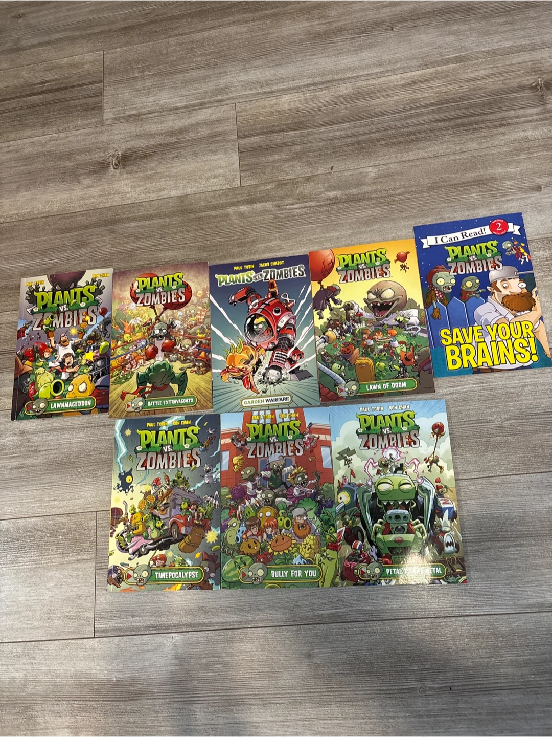 Plants vs. Zombies Books (Set of 8