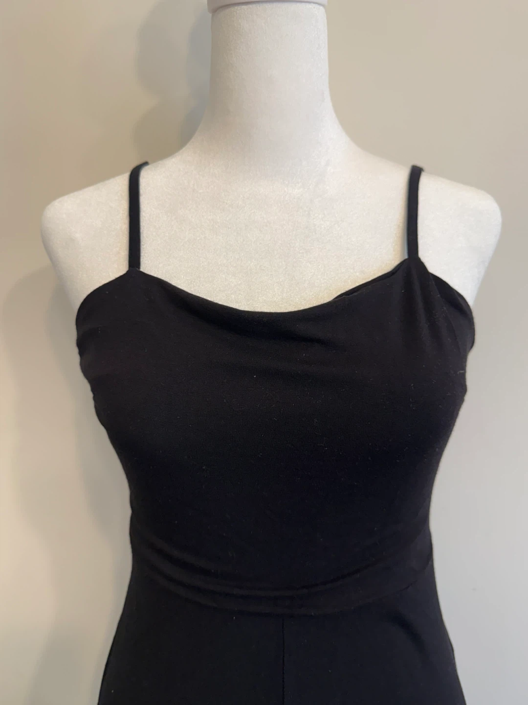 Black Spaghetti Strap Jumpsuit - photo 3