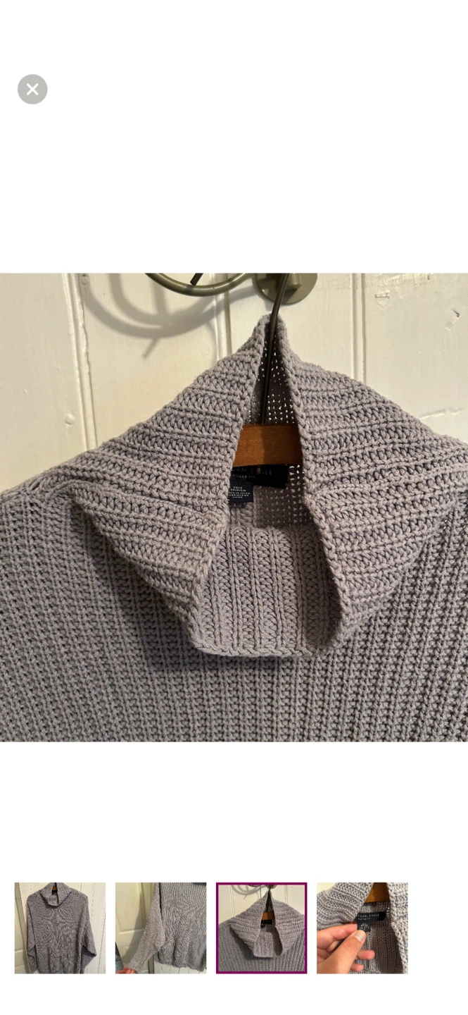 American Eagle Oversized Fit Turtleneck Sweater - photo 3