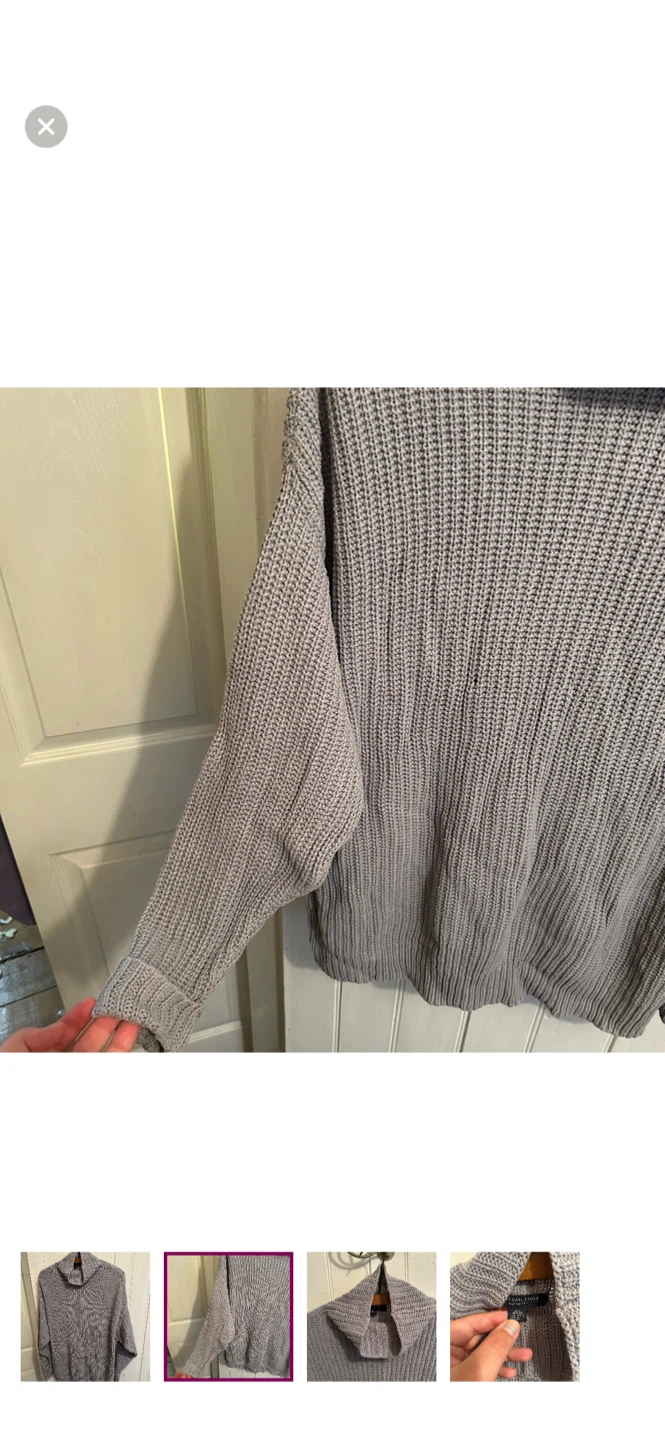 American Eagle Oversized Fit Turtleneck Sweater - photo 2