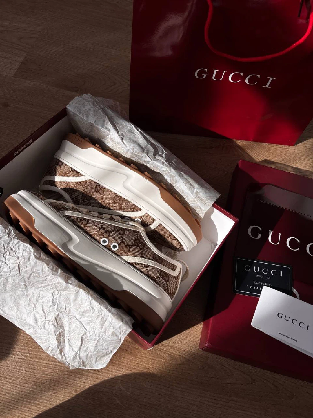 Gucci GG Canvas Tennis Sneakers - photo 3