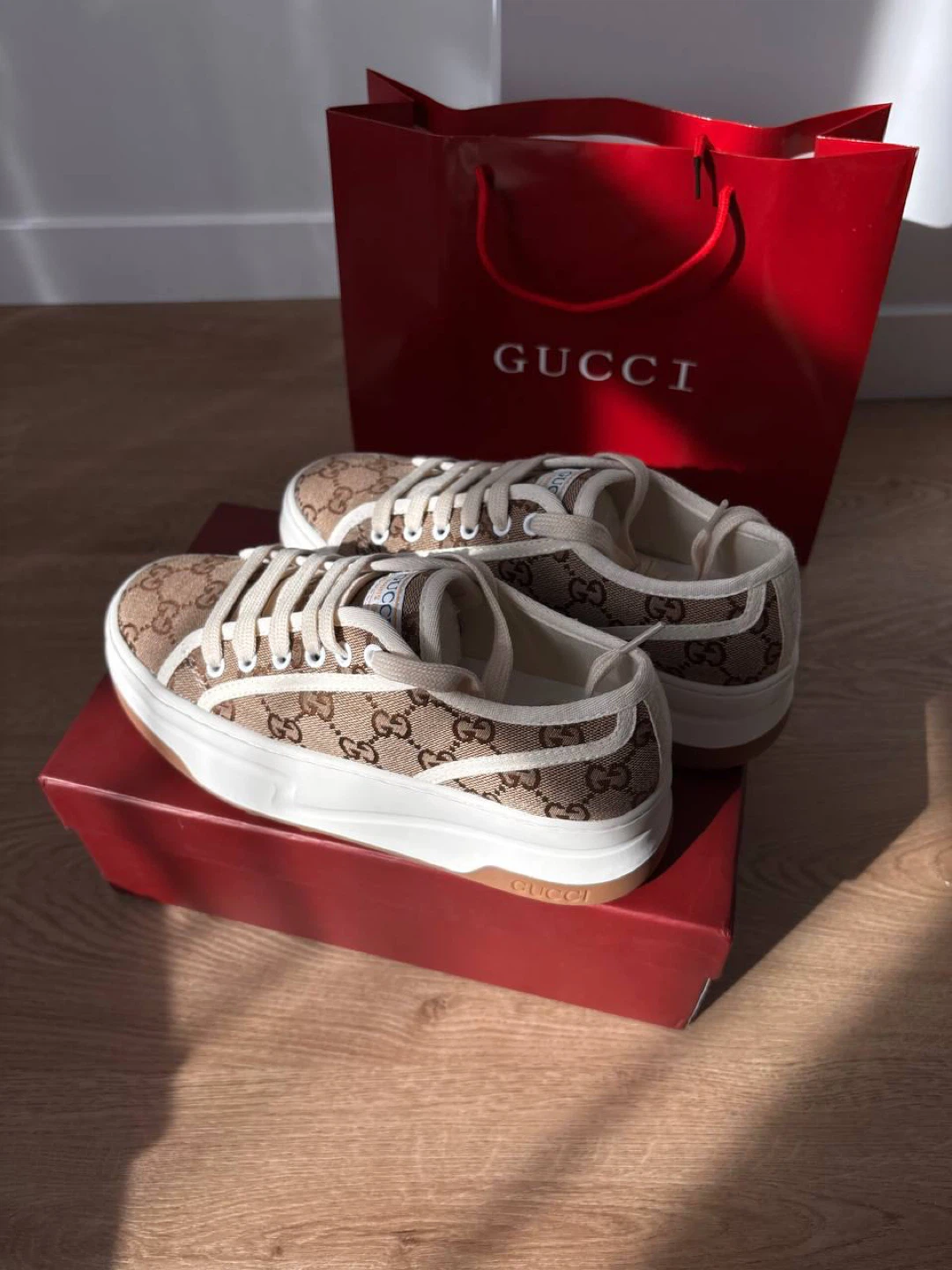 Gucci GG Canvas Tennis Sneakers - photo 5