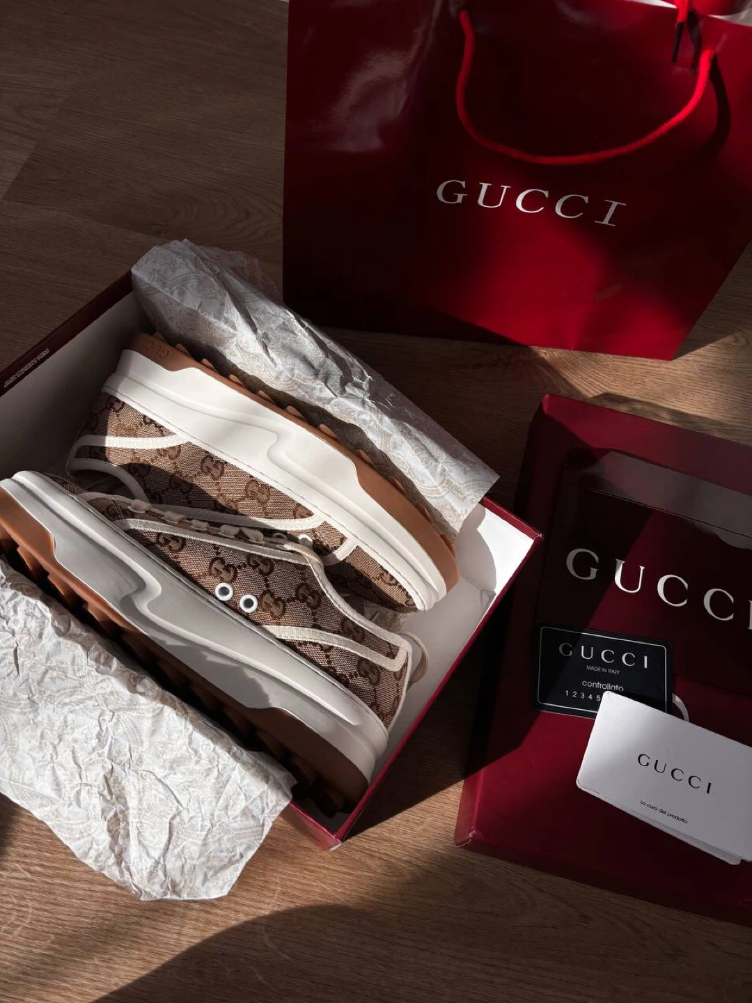 Gucci GG Canvas Tennis Sneakers - photo 2